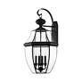 3_Monterey 30-in H Black Candelabra Base (E-12) Outdoor Wall Light more views
