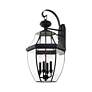 4_Monterey 30-in H Black Candelabra Base (E-12) Outdoor Wall Light more views