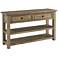 Monterey 50" Wide Reclaimed Natural Sofa Console Table