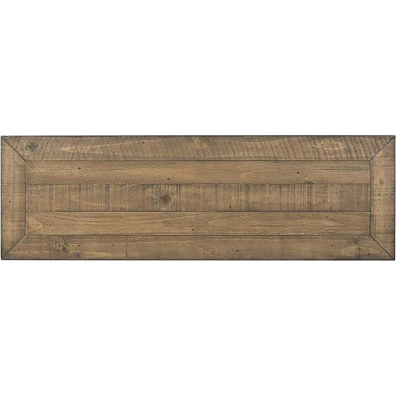 Image 4 Monterey 50" Wide Reclaimed Natural Sofa Console Table more views