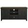 Monterey 60" Wide Black and Brown Wood TV Stand