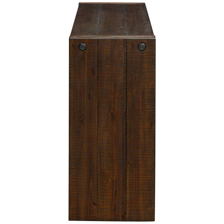 Image 6 Monterey 64 inch Wide Brown Wood Grain Console/Counter Table more views