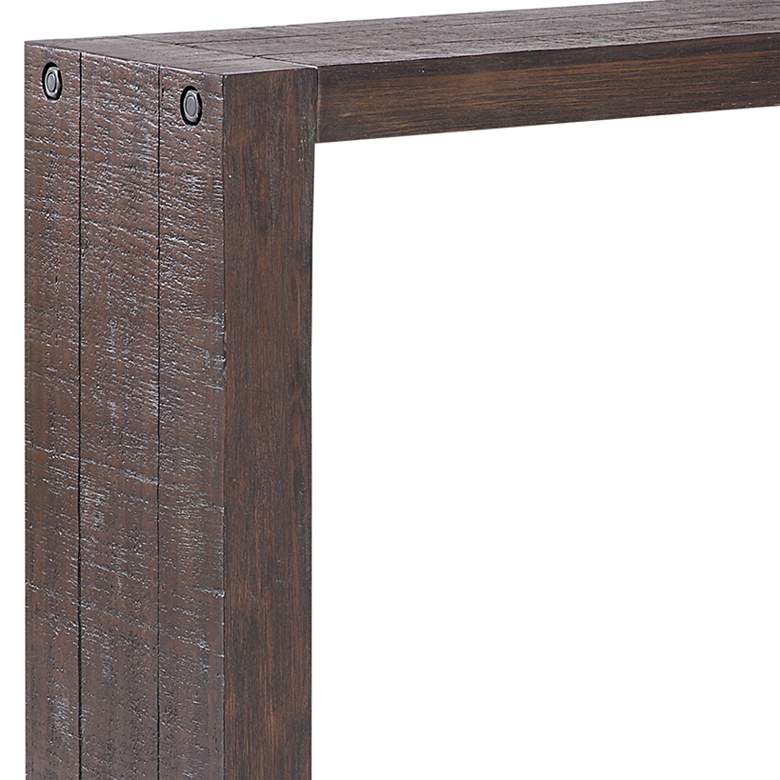 Image 2 Monterey 64" Wide Brown Wood Rectangular Console Table more views