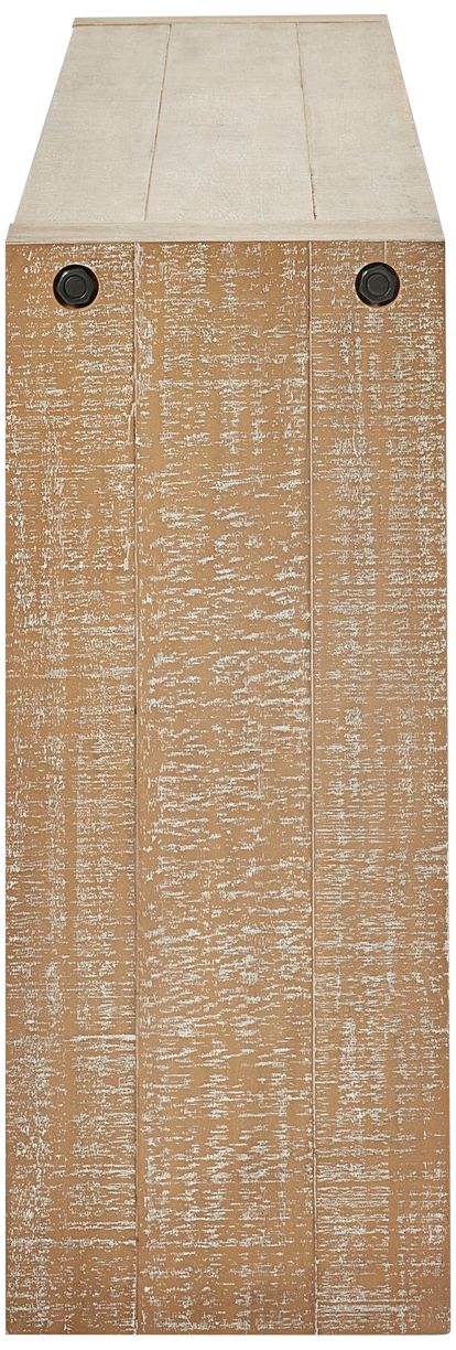 Monterey 64" Wide Natural Wood Grain Console/Counter Table in scene