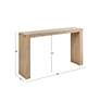 Monterey 64" Wide Natural Wood Grain Console/Counter Table