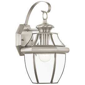 Image1 of Monterey Brushed Nickel Medium Base (E-26) Outdoor Wall Light