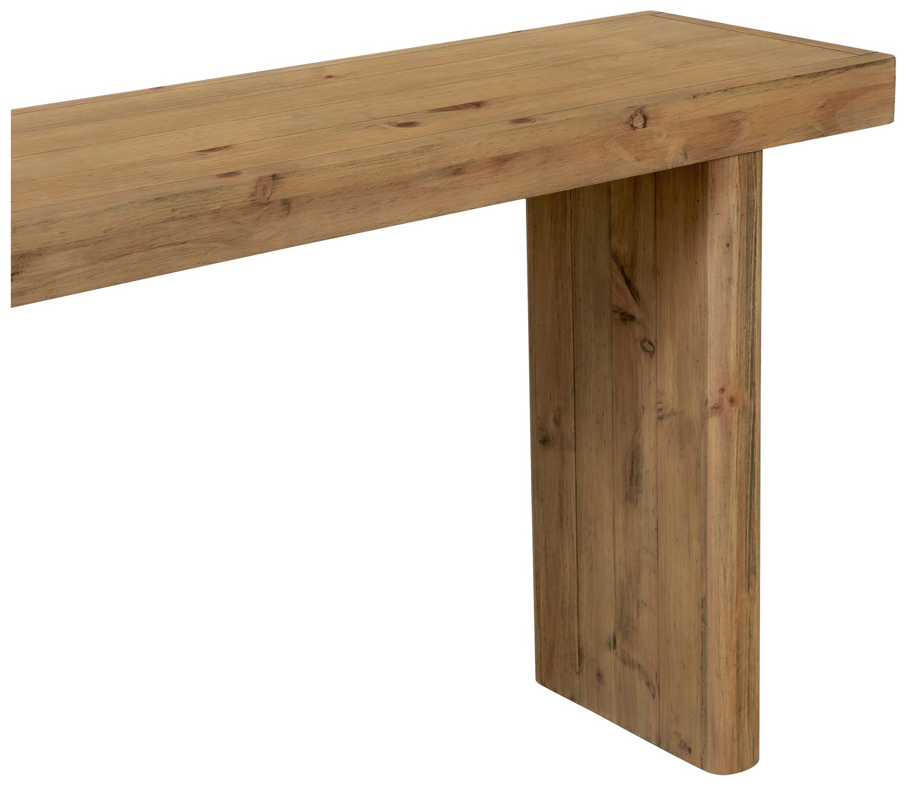 Image 6 Monterey Console Table Rustic Blonde more views