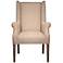 Monterey Khaki Linen Arm Chair
