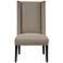 Monterey Khaki Linen Armless Chair
