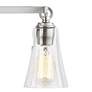 Monterro 30 1/4" Wide Satin Nickel 4-Light Bath Light