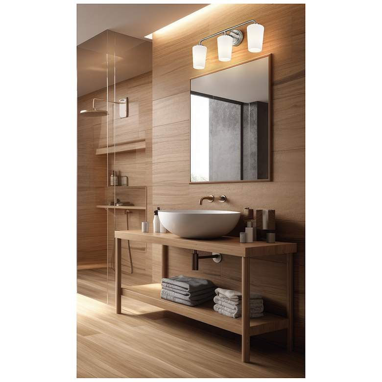 Image 2 Montford by Z-Lite Brushed Nickel 3 Light Vanity more views