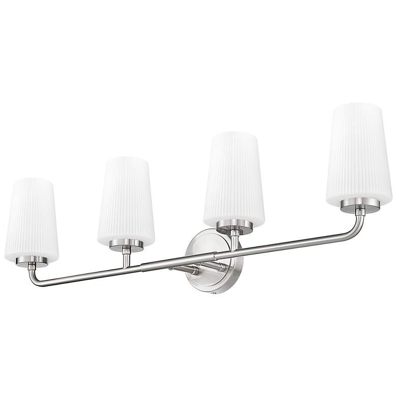Image 7 Montford by Z-Lite Brushed Nickel 4 Light Vanity more views