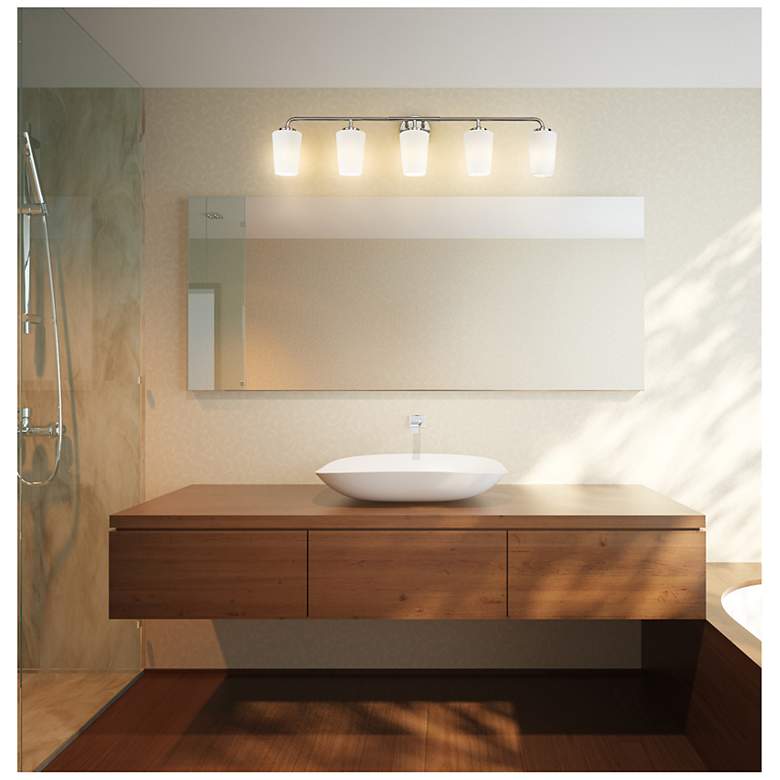 Image 2 Montford by Z-Lite Brushed Nickel 5 Light Vanity more views