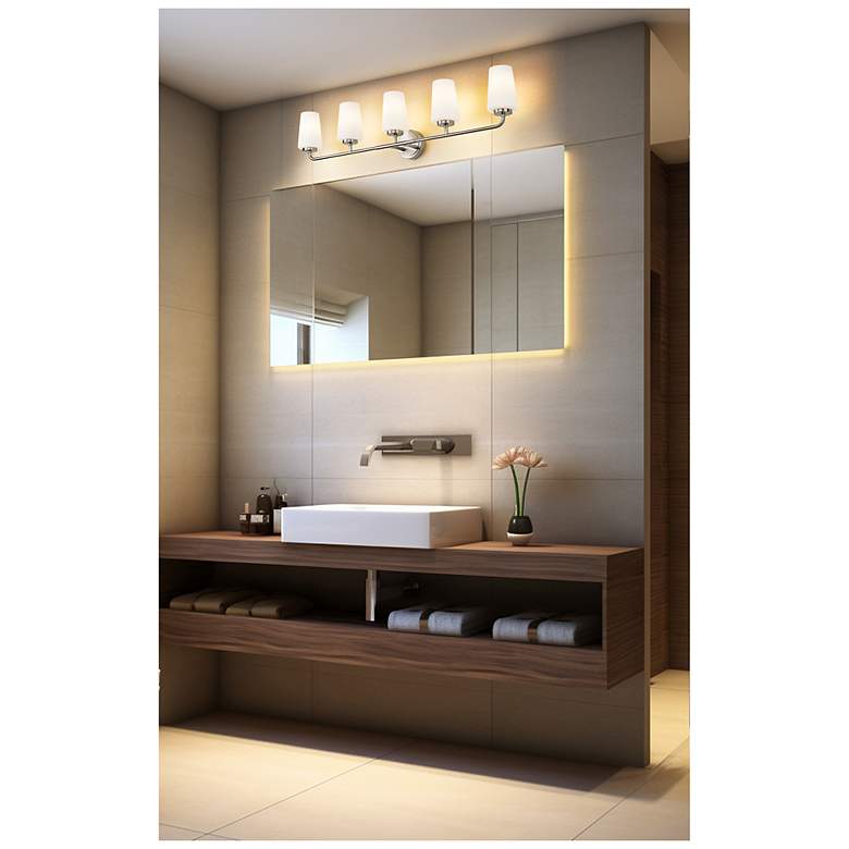 Image 3 Montford by Z-Lite Brushed Nickel 5 Light Vanity more views