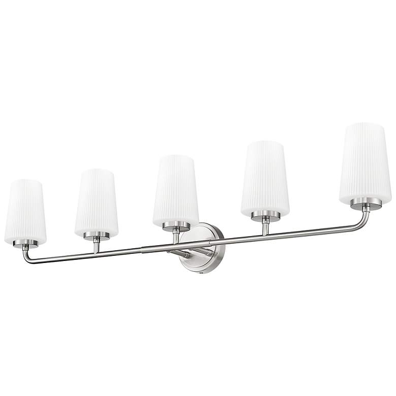 Image 7 Montford by Z-Lite Brushed Nickel 5 Light Vanity more views