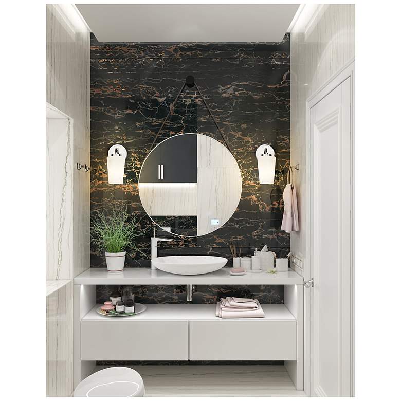 Image 3 Montford by Z-Lite Chrome 1 Light Wall Sconce more views