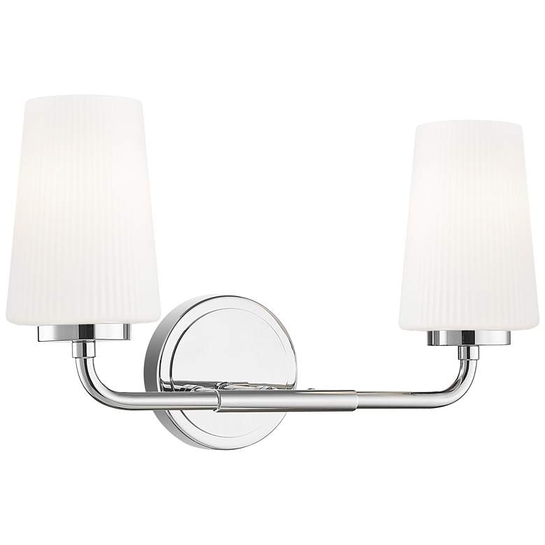 Image 1 Montford by Z-Lite Chrome 2 Light Vanity