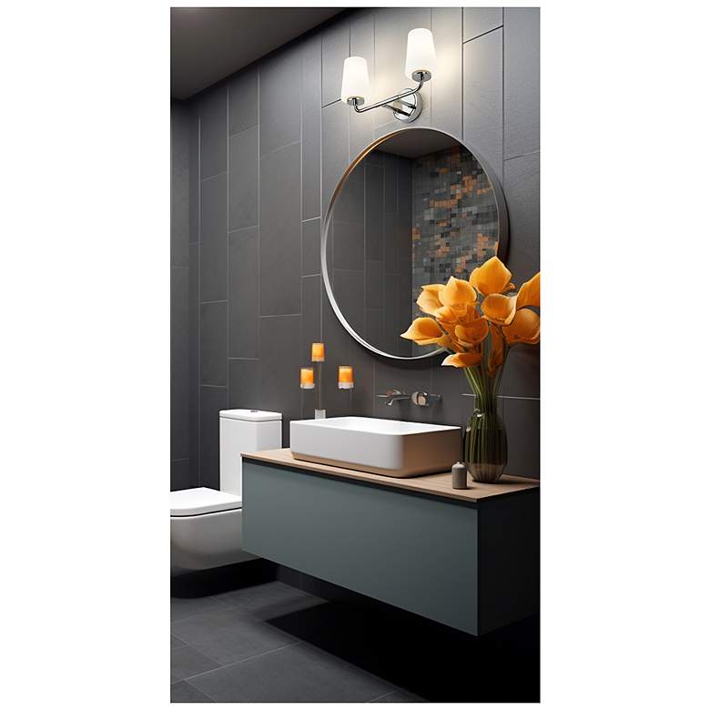 Image 2 Montford by Z-Lite Chrome 2 Light Vanity more views