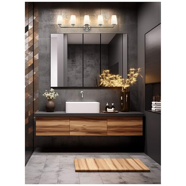 Image 3 Montford by Z-Lite Chrome 5 Light Vanity more views