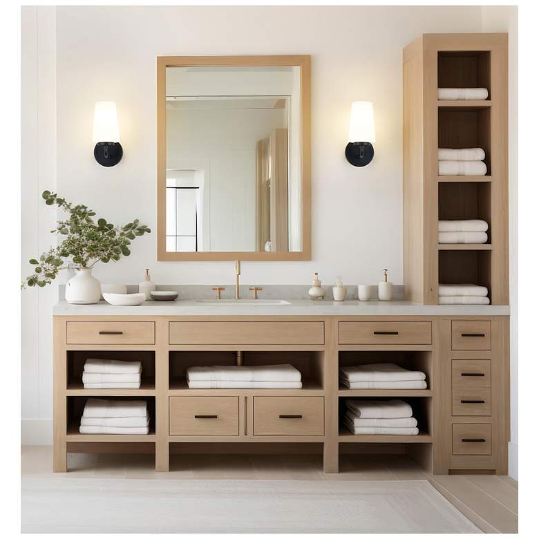 Image 3 Montford by Z-Lite Matte Black 1 Light Wall Sconce more views