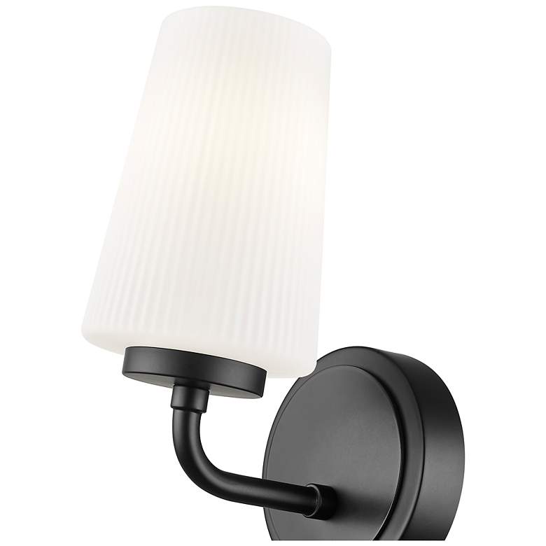 Image 6 Montford by Z-Lite Matte Black 1 Light Wall Sconce more views