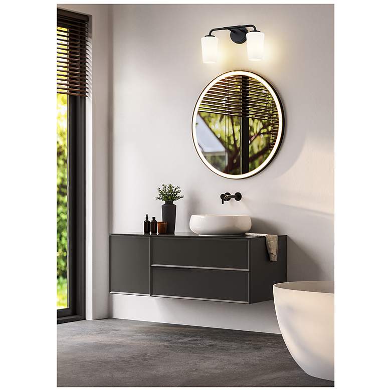 Image 3 Montford by Z-Lite Matte Black 2 Light Vanity more views
