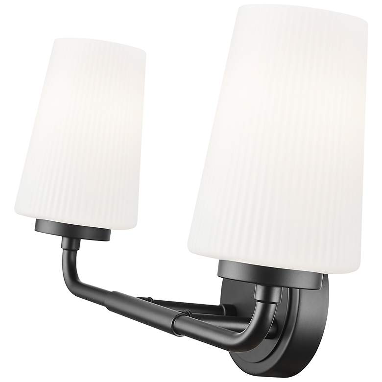 Image 6 Montford by Z-Lite Matte Black 2 Light Vanity more views