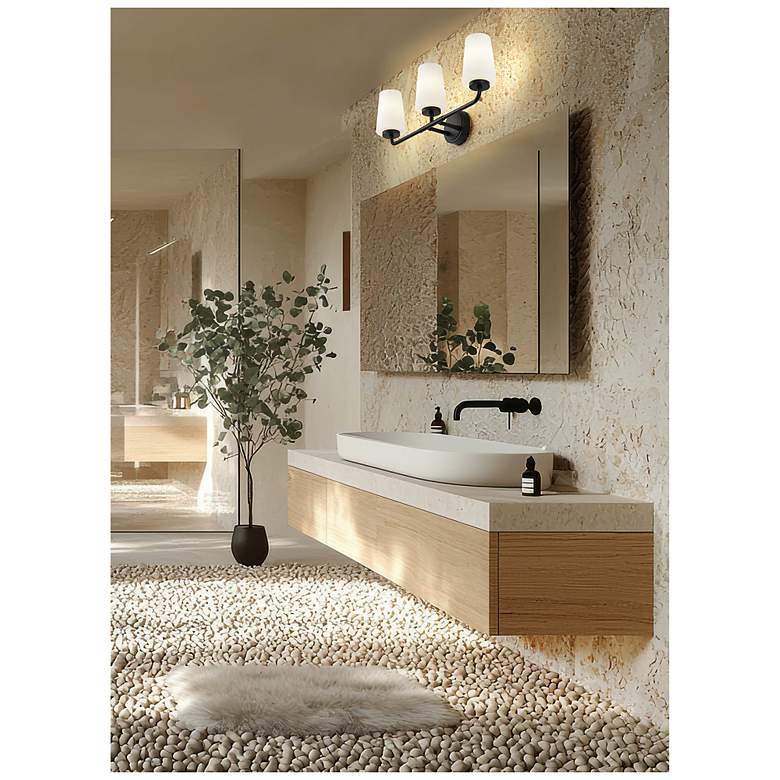 Image 3 Montford by Z-Lite Matte Black 3 Light Vanity more views