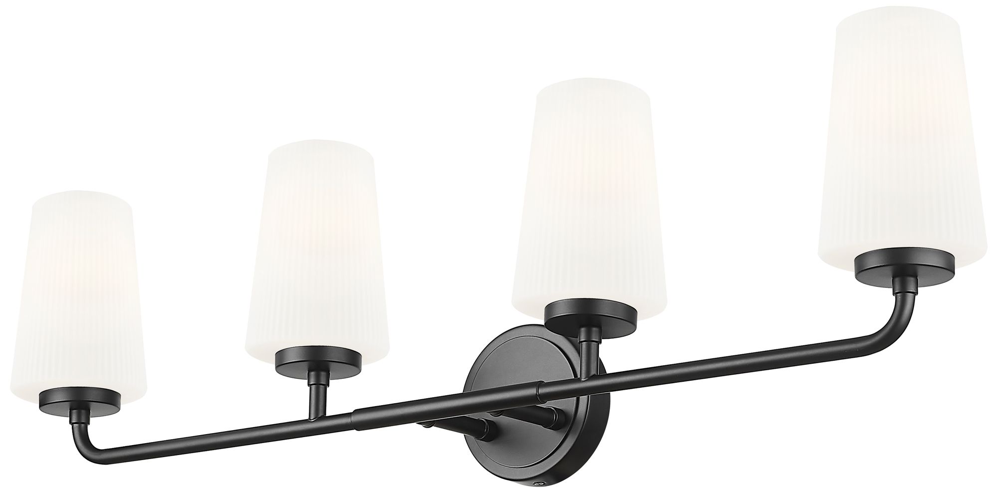 Image 5 Montford by Z-Lite Matte Black 4 Light Vanity more views