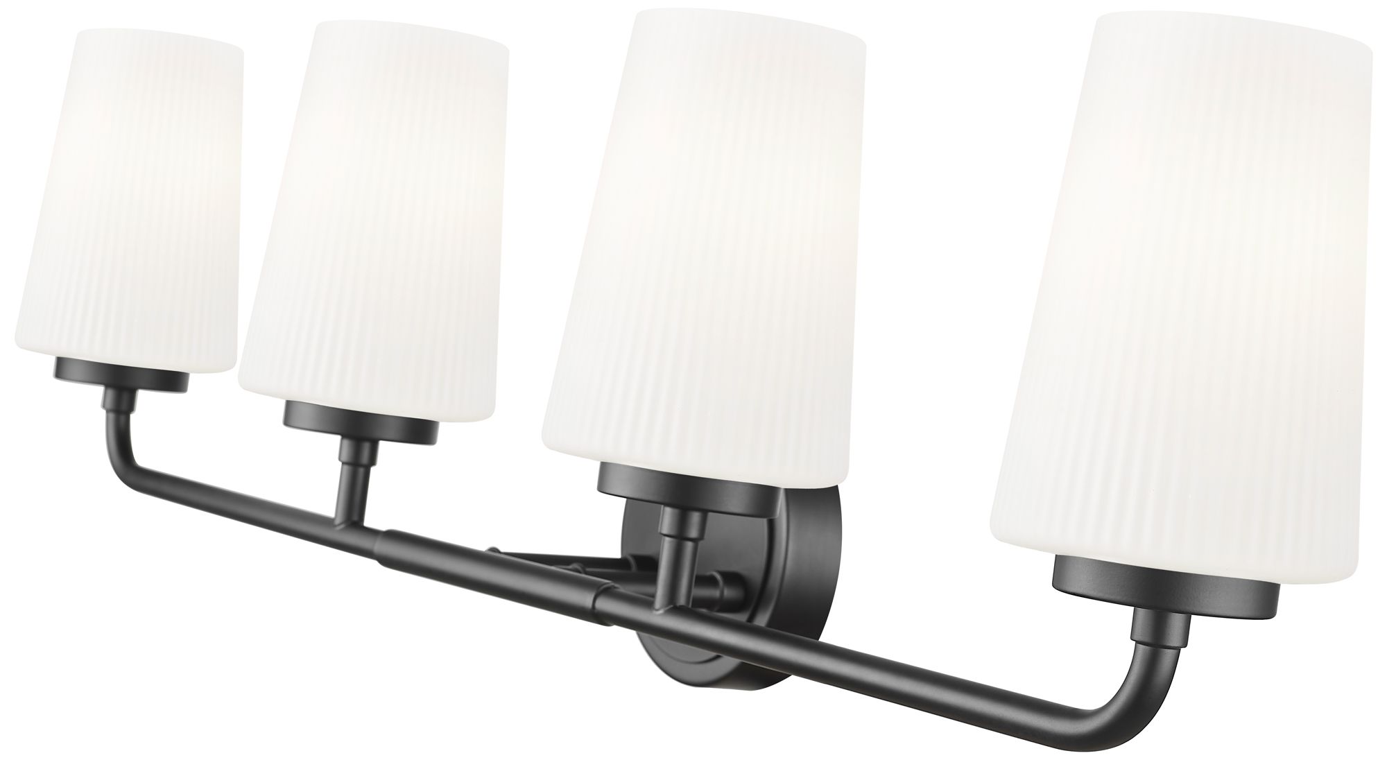 Image 6 Montford by Z-Lite Matte Black 4 Light Vanity more views