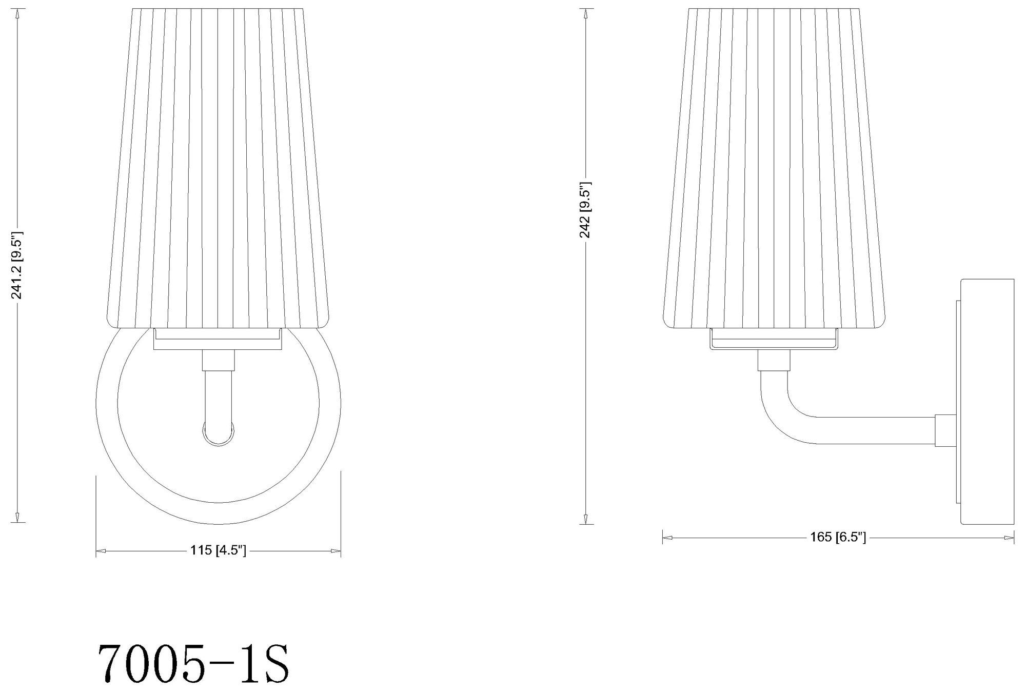 Montford by Z-Lite Modern Gold 1 Light Wall Sconce
