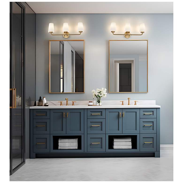 Image 2 Montford by Z-Lite Modern Gold 3 Light Vanity more views