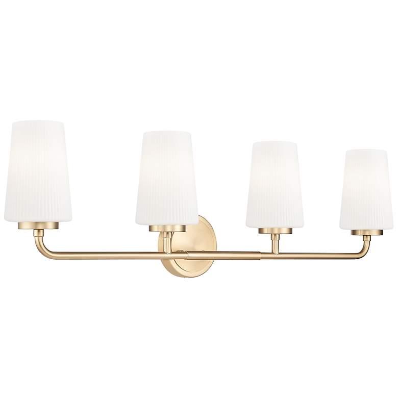Image 1 Montford by Z-Lite Modern Gold 4 Light Vanity
