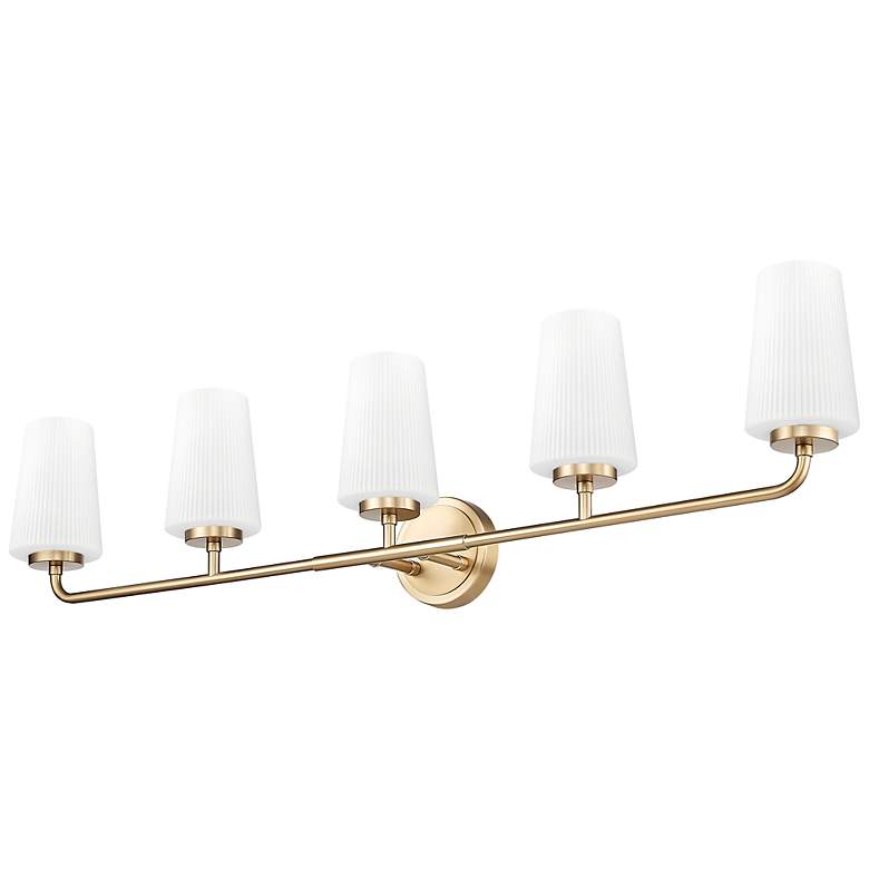 Image 7 Montford by Z-Lite Modern Gold 5 Light Vanity more views