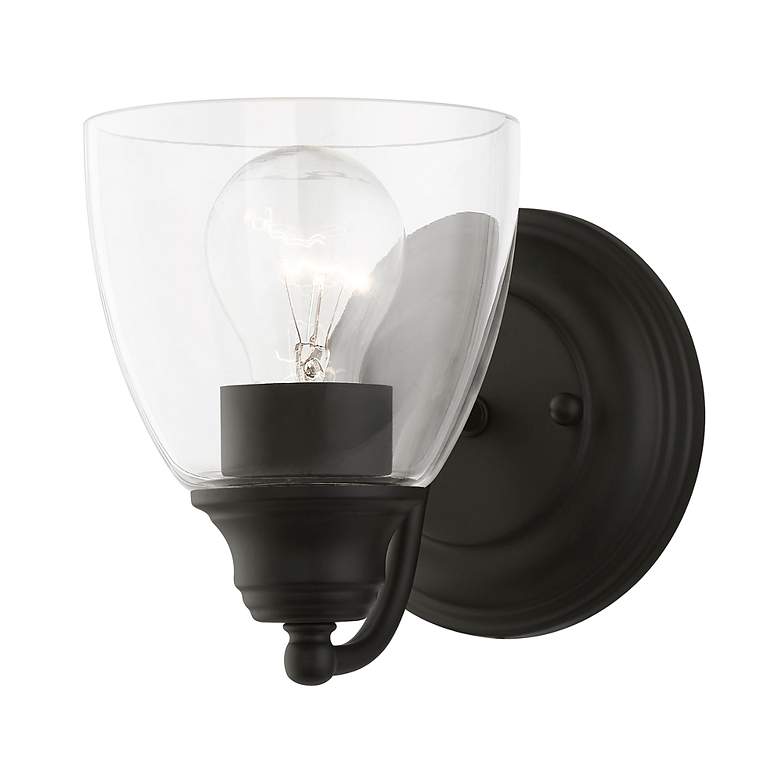 Image 5 Montgomery 1 Light Black Vanity Sconce more views
