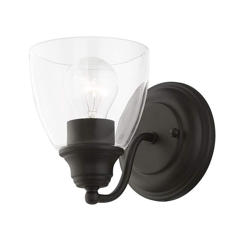 Image 6 Montgomery 1 Light Black Vanity Sconce more views