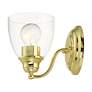 6_Montgomery 1 Light Polished Brass Vanity Sconce more views