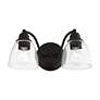 3_Montgomery 2 Light Black Vanity Sconce more views