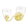 6_Montgomery 2 Light Satin Brass Vanity Sconce more views