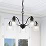 Thumbnail2 of Montgomery 24" Wide Black 5-Light Chandelier