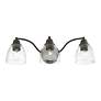 Thumbnail3 of Montgomery 3 Light Black Vanity Sconce more views