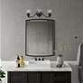Montgomery 3 Light Black Vanity Sconce