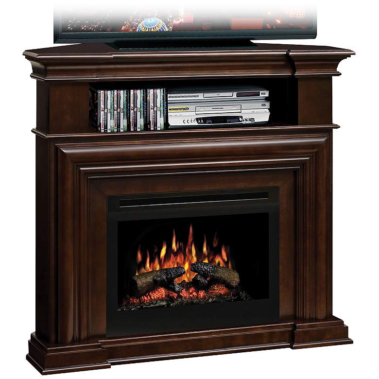Image 1 Montgomery I 36 inch Wide Crown Molding Electric Fireplace