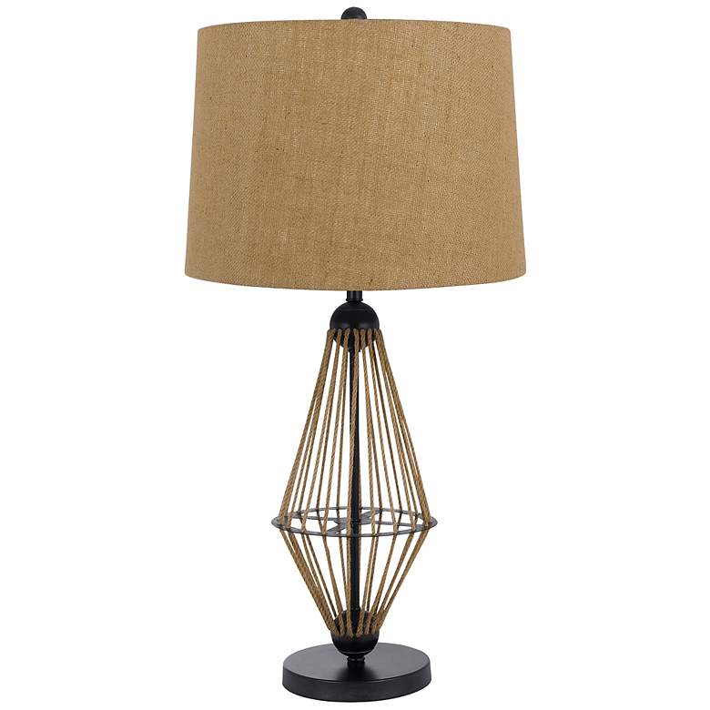 Image 1 Monticello Rope Table Lamp