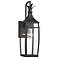 Montpelier 18 1/2" High Matte Black Outdoor Wall Light