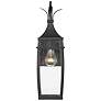 3_Montpelier 18 1/2" High Matte Black Outdoor Wall Light more views
