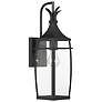 4_Montpelier 18 1/2" High Matte Black Outdoor Wall Light more views