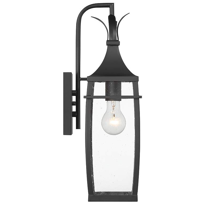 Image 5 Montpelier 18 1/2" High Matte Black Outdoor Wall Light more views