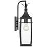 5_Montpelier 18 1/2" High Matte Black Outdoor Wall Light more views