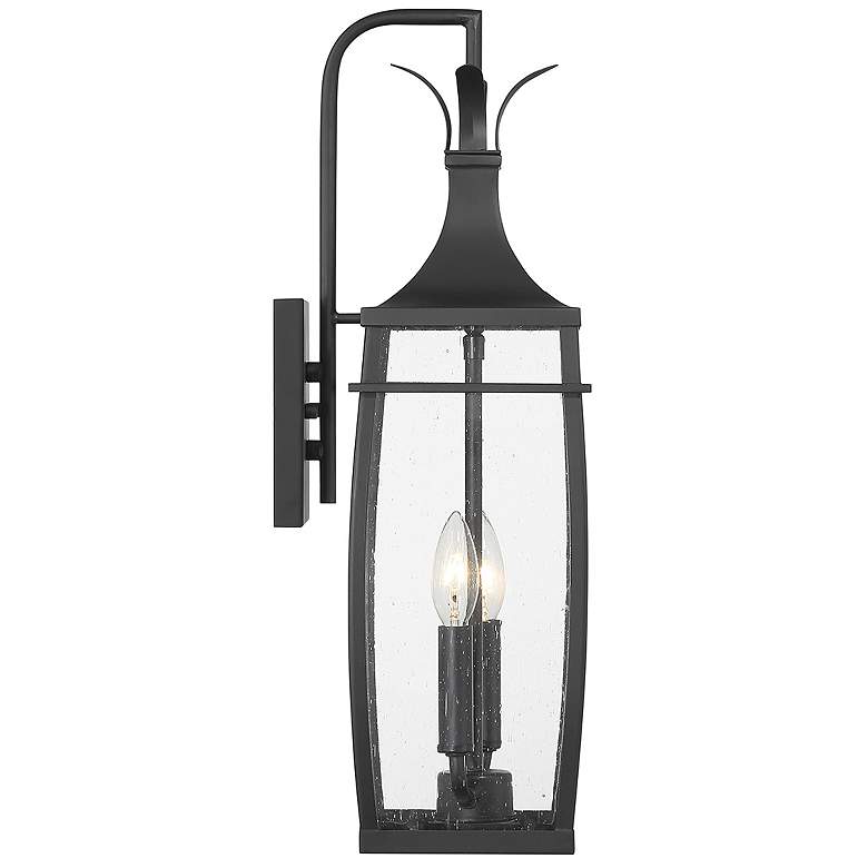 Image 5 Montpelier 2-Light Outdoor Wall Lantern in Matte Black more views